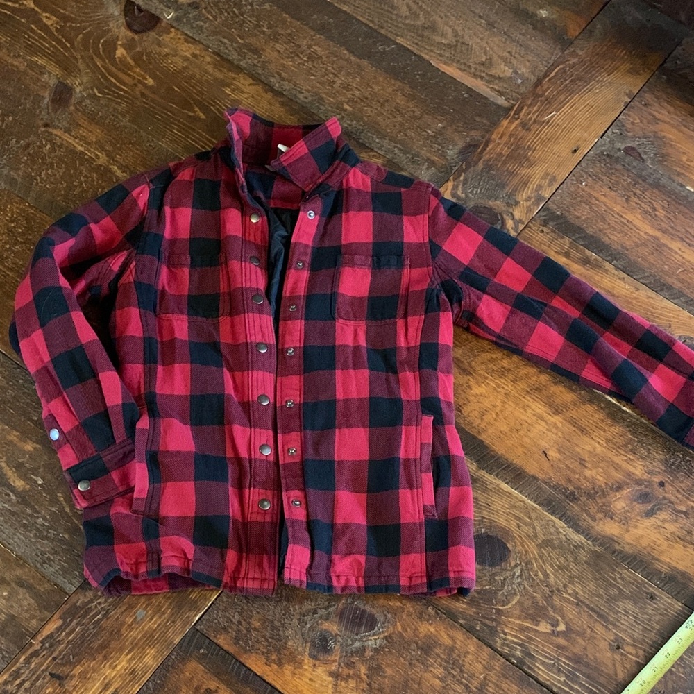 Duluth Red and Black Plaid insulated Jacket